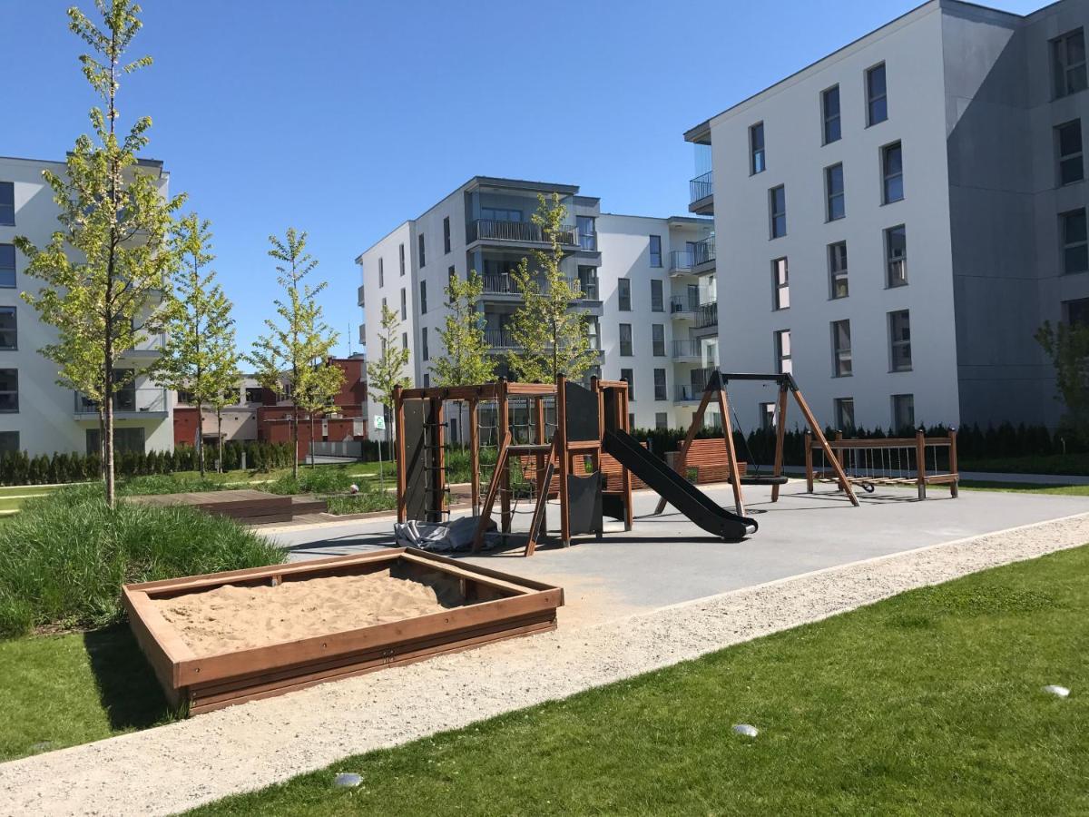 Apartament Nadmorze Igi Przy Plazy Daire Gdansk Dış mekan fotoğraf